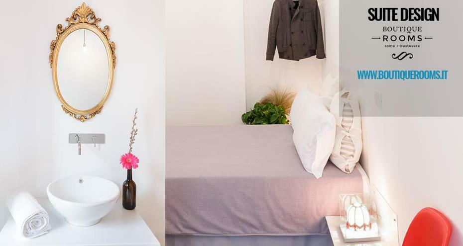 Boutique Rooms Trastevere Řím Exteriér fotografie